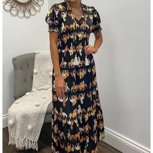 chinese dress ladies Farm Rio Women's Dotted Horses Maxi Dress main image 0